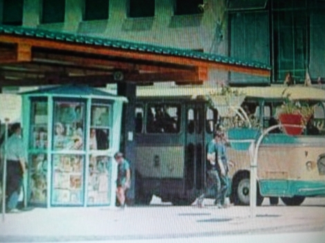 bus Nº 5 en Plaza General Loma